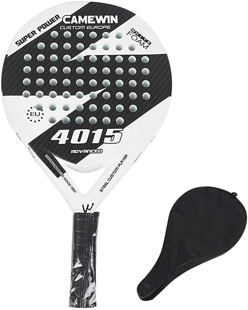 Zonster Racket Beach Tennis Carbon Glass Fiber Men Women Beach Sport Tennis Paddle Racket Professional Beach Racket with Cover Bag