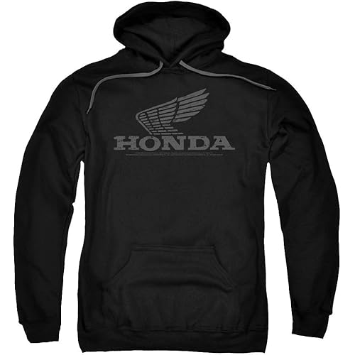 Honda Vintage Wing Unisex Adult Pull-Over Hoodie for Men and Women