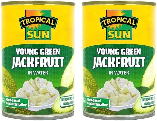 Young Green Jackfruit in Water, 400g (Pack of 2)