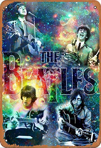 Inconnu The Beatles 6 Enseigne en étain rétro métal Peint Art Affiche décoration Avertissement Plaque Bar Garage Cour… - Les Beatles, Paul McCartney, John Lennon, RIngo Starr, George Harrison Inconnu The Beatles 6 Enseigne en étain rétro métal Peint Art Affiche décoration Avertissement Plaque Bar Garage Cour…