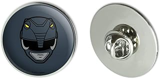 Power Rangers Black Ranger Helmet Metal 1.1