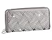 HANDBAG EXPRESS Bling Rhinestone Quilted Diamond Pattern Sparkle Accordion Wallets for Women Purse Multi Colorsâ€¦ (7373-Pewter)