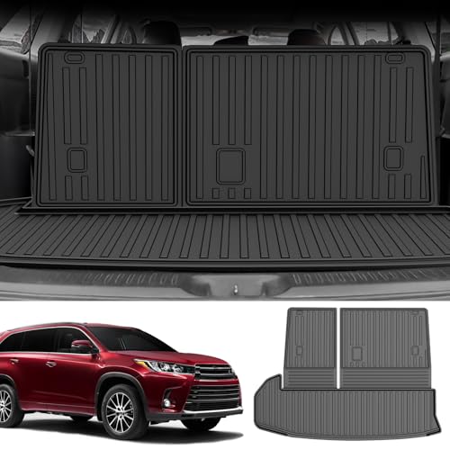 Cargo Mat for 2014-2019 Toyota Highlander with Backrest Mat