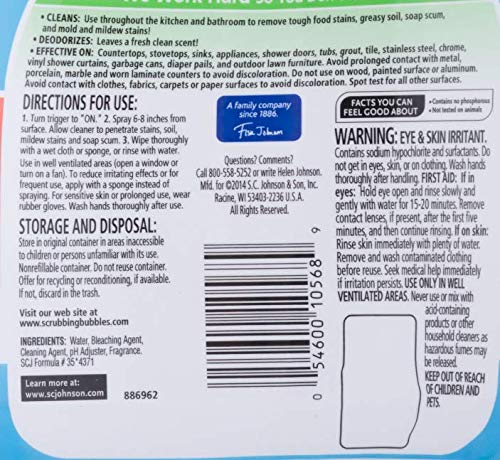 Fantastik 32 Oz. Scrubbing Bubbles Bleach 5-In-1 Cleaner #TOP1