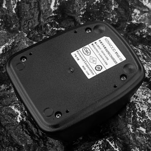 Cargador KSC-35s de escritorio para batería de walkie talkie Kenwood TK-2200 y TK-3000 5