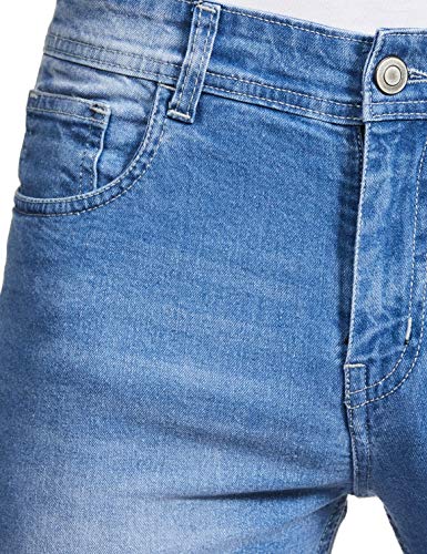 Image of Max Men's Solid Slim Fit Jeans