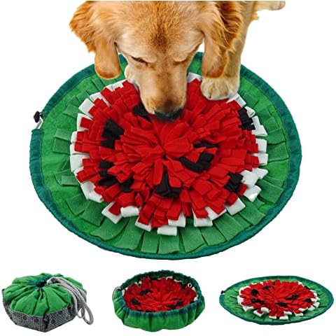 Alfombra de Entrenamiento para Perros Katzinst Olfatear Sandía 50x50 cm Cover