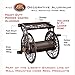 Liberty GARDEN 704 Decorative Cast Aluminum Wall Mount Garden Hose Reel, Holds 125-Feet of 5/8-Inch Hose - Bronze