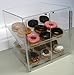 Self Serve Pastry or Donut Display Case 2 Trays for Deli Bakery Convenience Stores Display Bagel cakes and Keeps Fresh