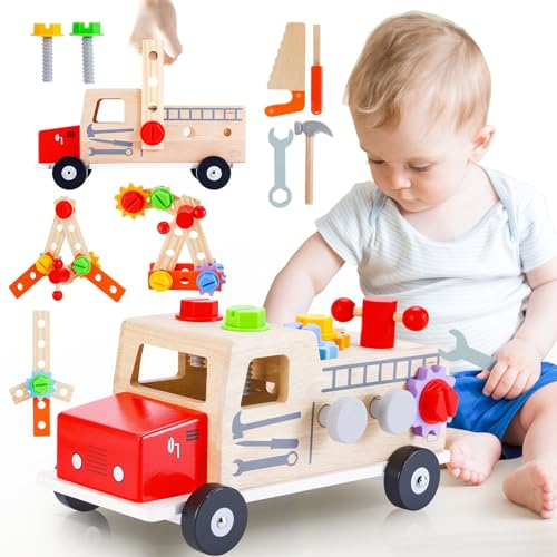 Aragallant Werkzeugkoffer Kinder Werkbank, Werkzeug Kinder...