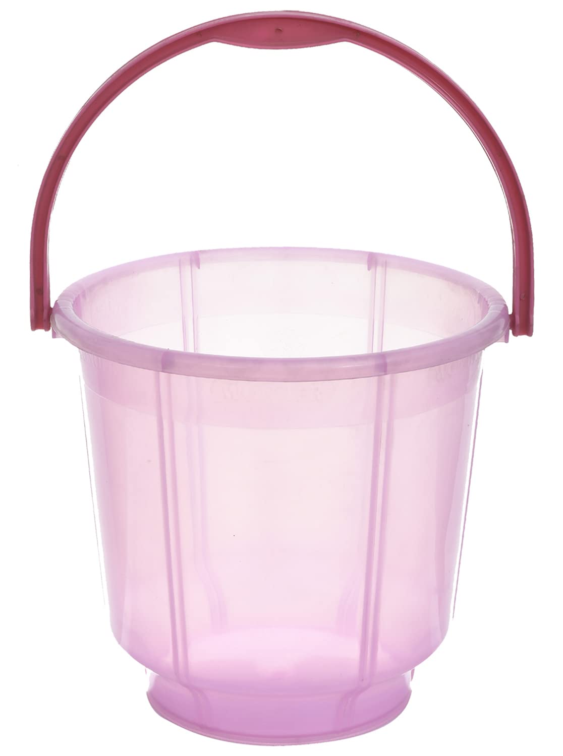 Kuber Industries Multipurposes Tranasparent Plastic Bucket for Bathing Home Cleaning & Storage Purpose, 13Ltr. (Pink)-47KM01213 (B09NGVJJHH) Amazon Price History, Amazon Price Tracker