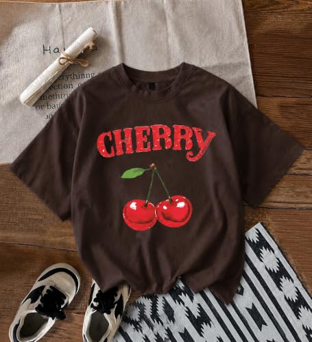Image of Jawdrobe Cotton Blend Oversized Fit Half Sleeve Printed Round Neck T-Shirt for Women