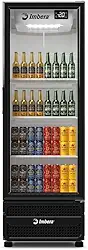 Cervejeira Imbera 485 Litros Inverter Porta de Vidro Preta e Branca CCV315 Bivolt