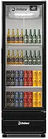 Cervejeira Imbera 485 Litros Inverter Porta de Vidro Preta e Branca CCV315 Bivolt