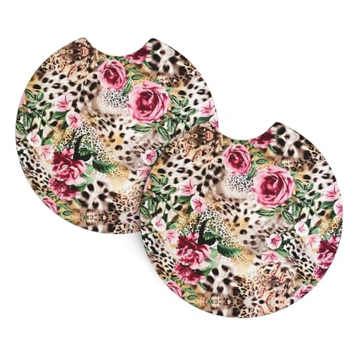 Set 2 Posavasos para Auto con Estampado Animal miniatura 1