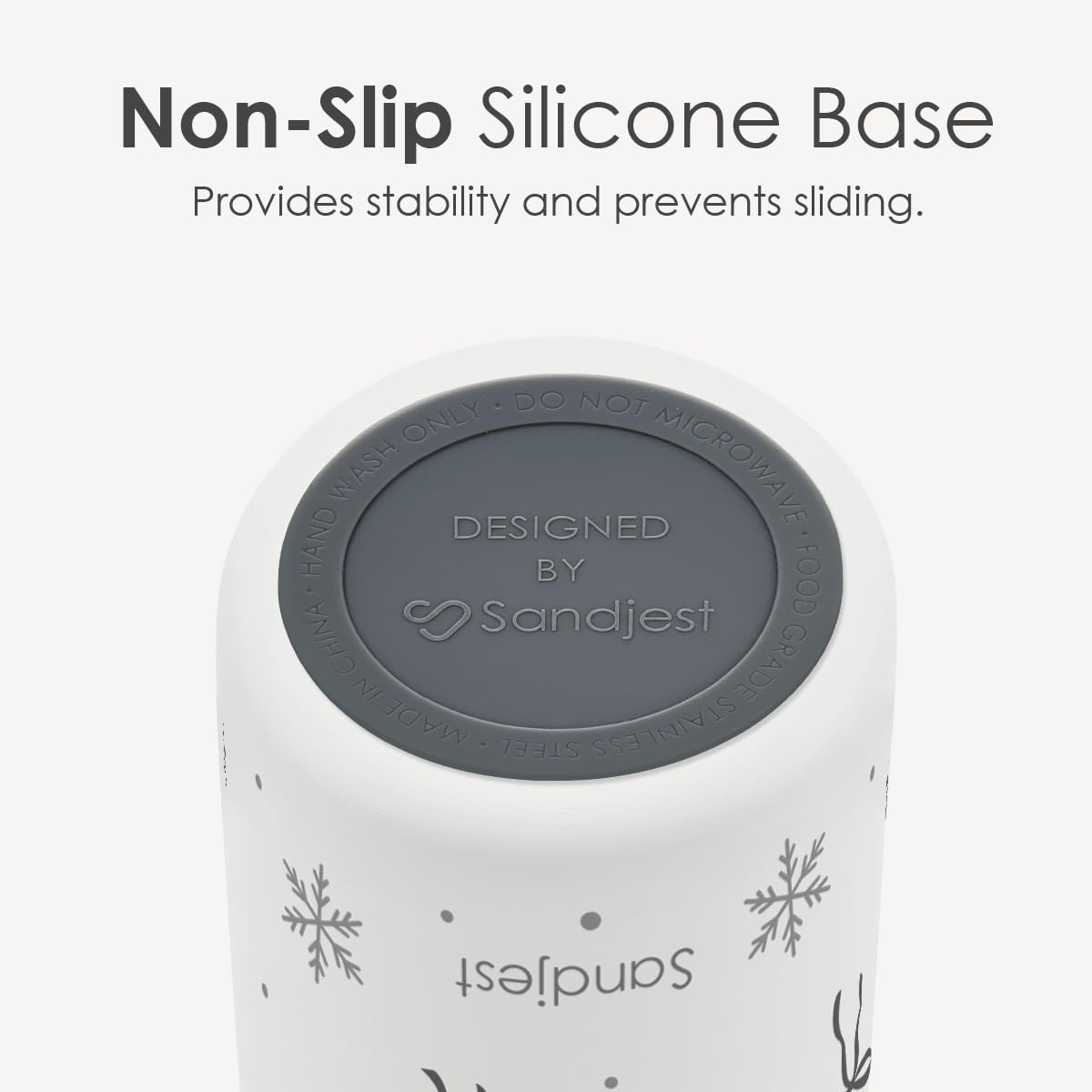 Snowy Bow Insulated Stainless Steel Water Bottle with Straw for Sports and Travel, 32oz, Gifts for Women Girls Friends Teens Birthday Christmas - Image 4