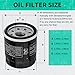 KLWZH 2520799 Oil Filter 16097-0008 for Polaris Sportsman 400 450 500 570 850 Ranger Hawkeye Scrambler 850 1000 XP 300 400 Magnum 325 425 500 ATP Trail boss Xpedition Xplorer, kawasaki ninja 400