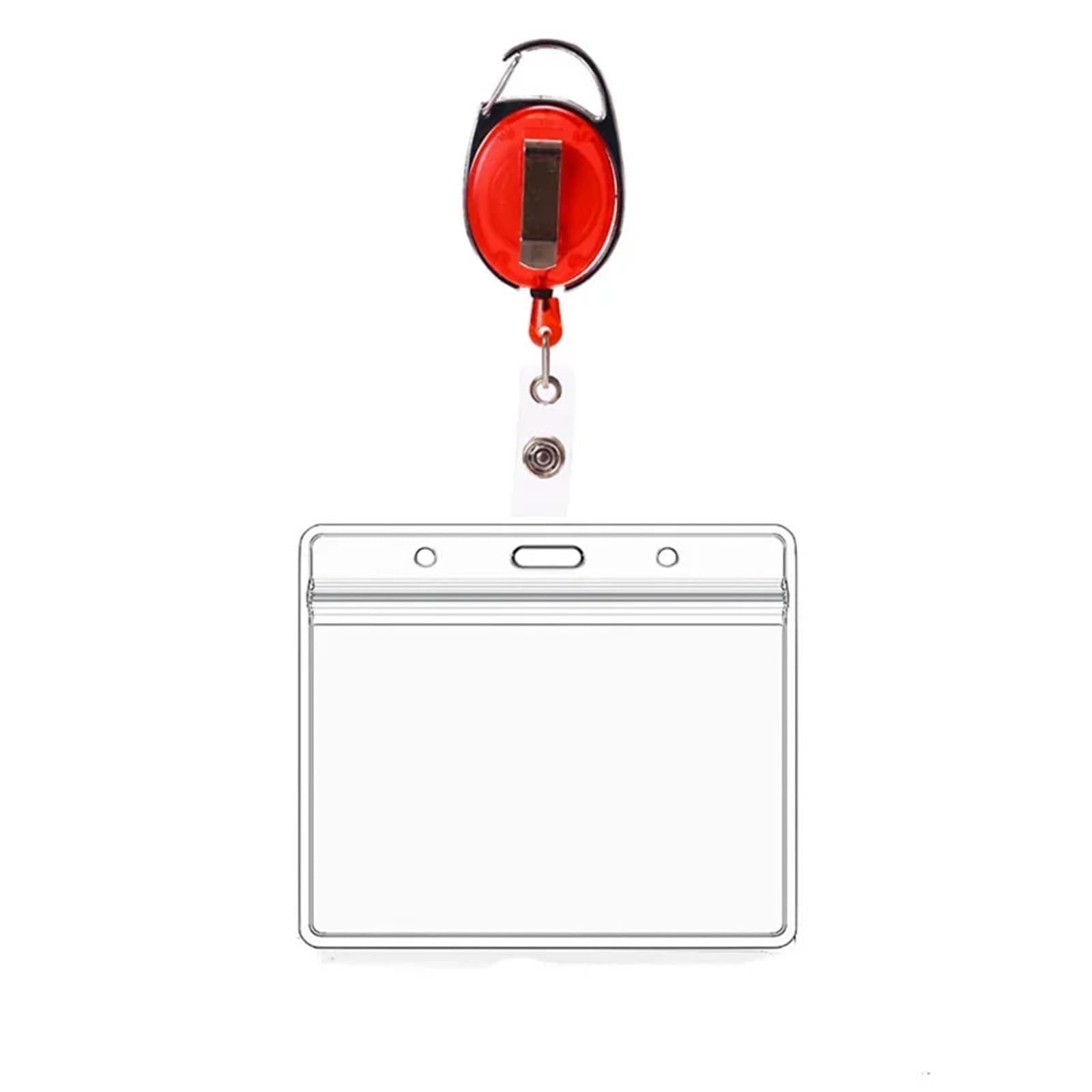 Enrouleurs de badges rétractables – Lot de 10 porte-badges rétractables pour infirmière, cartes de visite, de travail, porte-nom (couleur 2)