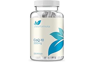 Pure CoQ10 200mg | High Absorption Coenzyme Q10 Supplement