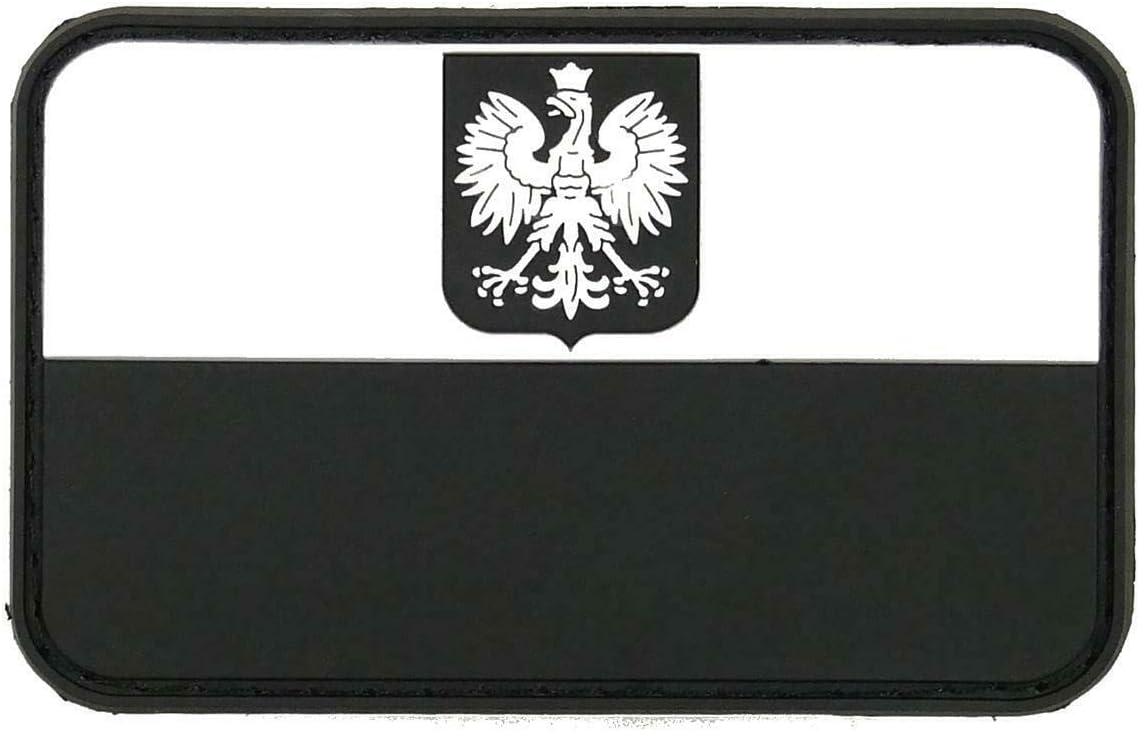 JTG Rubber Poland Polish Flag Patch