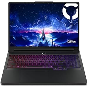 Lenovo Legion Pro 7i Gen 10, AI Gaming Laptop, Intel Ultra 9 275HX, 16" OLED 2.6K (2560x1600) 240Hz 500 nits, 64GB DDR5, 4TB SSD, NVIDIA RTX 5090, 5MP Camera E Shutter, Wi-Fi 7, Win 11 - Eclipse Black