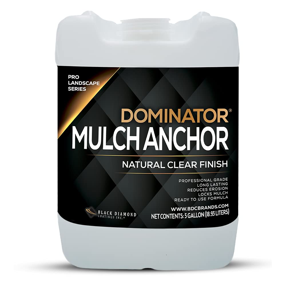 Buy DOMINATOR Mulch Anchor 5 Gallon Mulch Lock and Pea Gravel