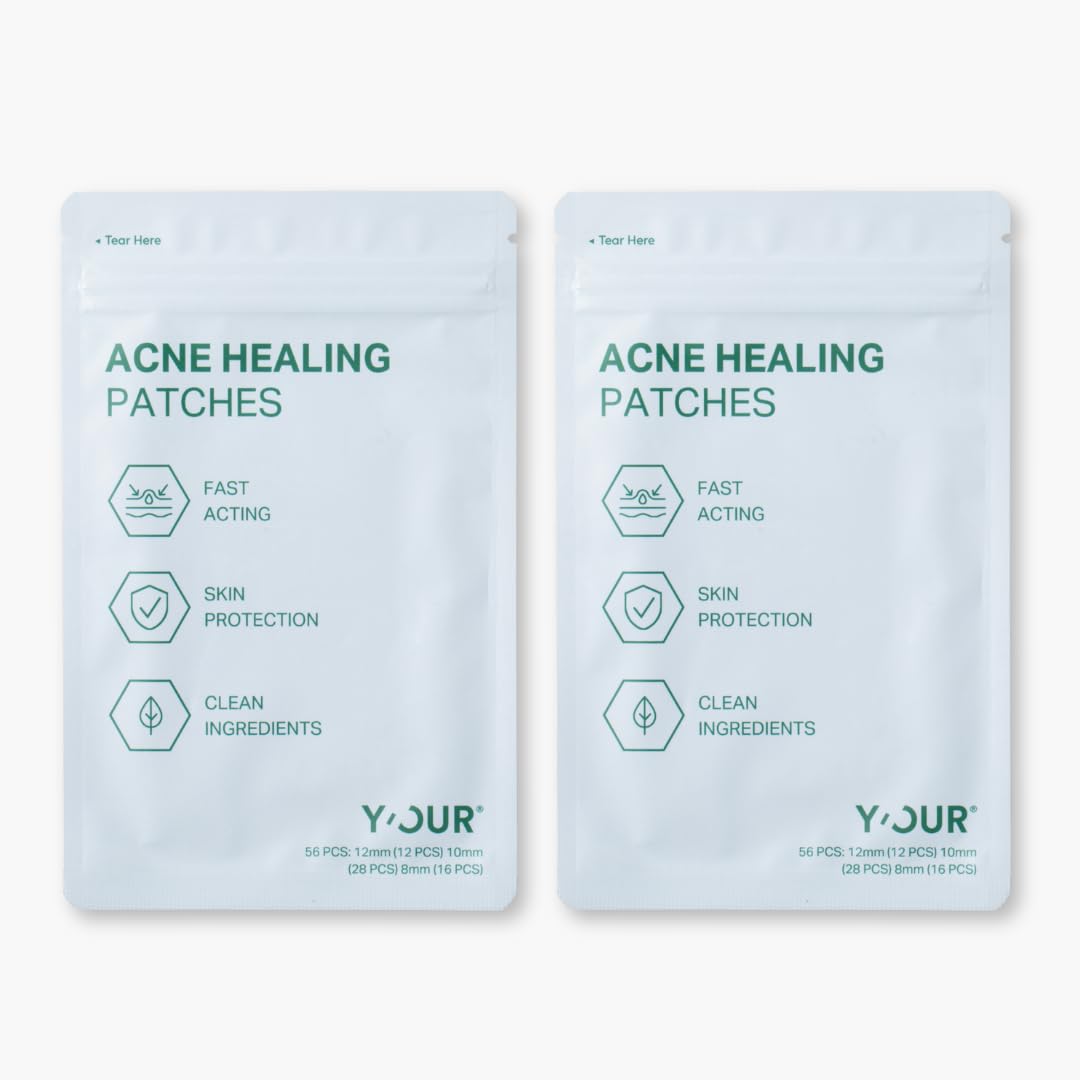 YOUR Improving Acne Patches Ultra-thin Hydrocolloid Pimple Patch for Face Purifies Alleviates Stubborn Blemishes Promotes Healing Effective Zit