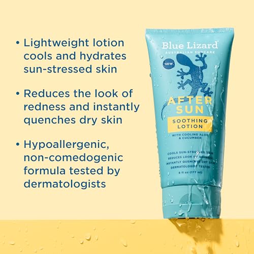 Image of After Sun Soothing Lotion, Lightweight Formula with Shea Butter, Soothes and Moisturizes, Proven to Reduce the Look of Redness, Instant Hydration, Vegan, Hypoallergenic, 6 oz.