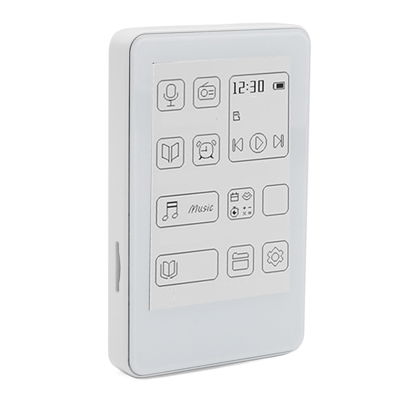 GOWENIC Lettori di Ebook a Inchiostro da 2,7 Pollici, Lettore E Reader MP3 2 in 1 con Bluetooth 5.0, Supporta File MP3, APE, FLAC, WAV, TXT, per Viaggi All'aperto a Casa