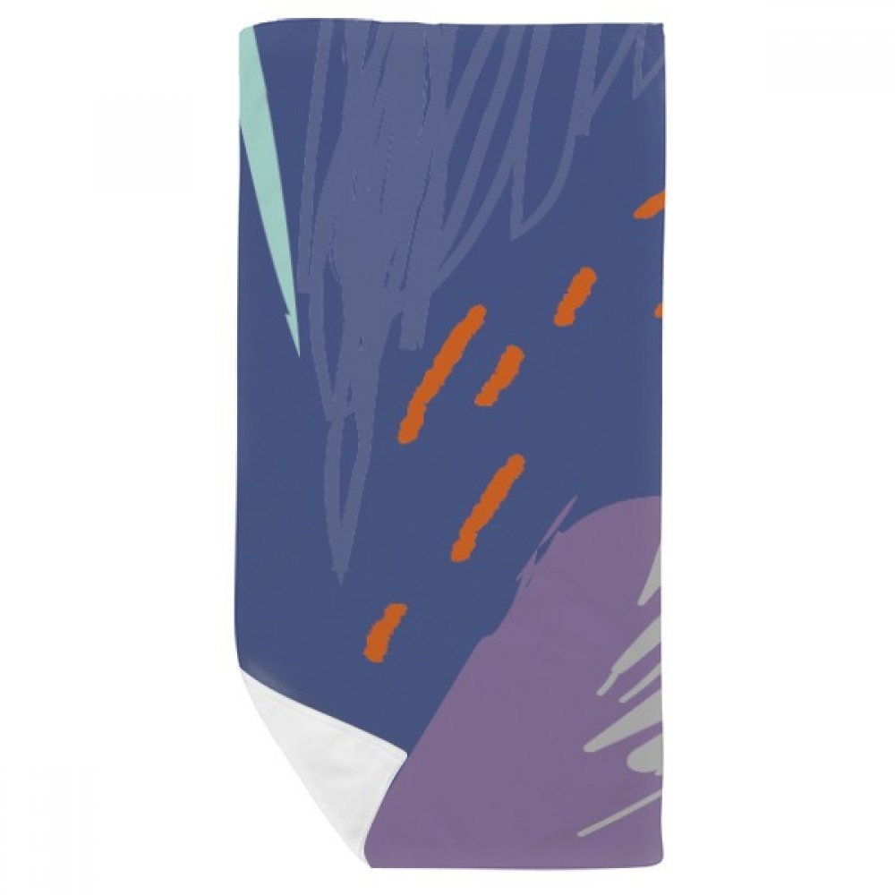 Serviette de bain art abstrait pour rituel bien-être et spa à la maison