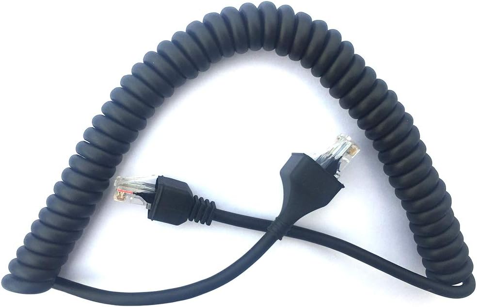 New 8PIN to 8PIN Mic Microphone Cable Cord for Kenwood Radio KMC-30 KMC-32 KMC-35 KMC-36 DTMF