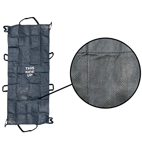 The Original Rescue Essentials Brand Quiklitter, Black Nylon Handles, Non-Woven Fabric, 500 Lb Rated, Low Cost, Disposable For Patient Transfer, Casualty Evacuation #TOP2