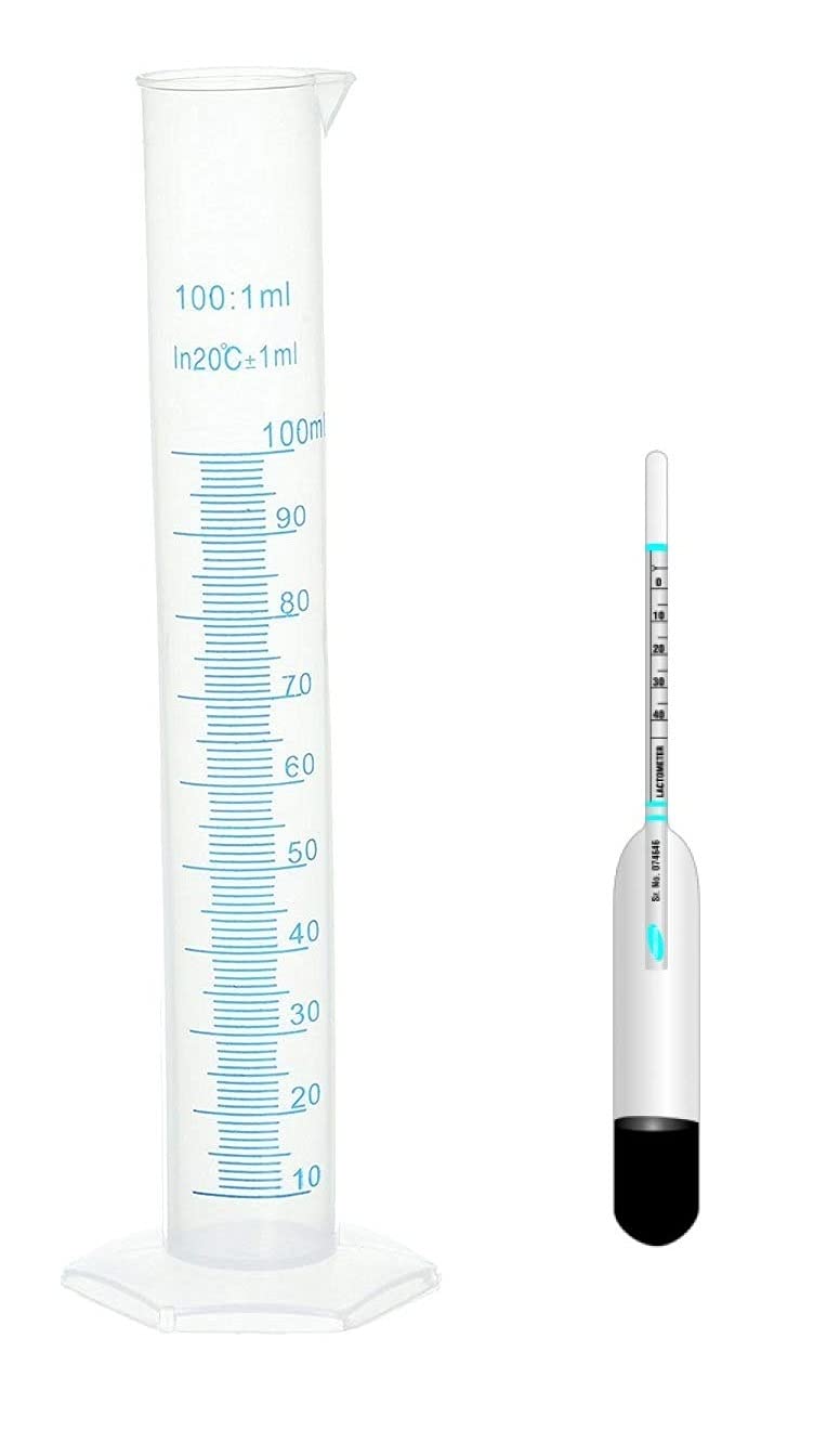 Cloud Lactometer For Testing Milk Purity at Home with 100ML Cylinder (B096CGHK1X) Amazon Price History, Amazon Price Tracker