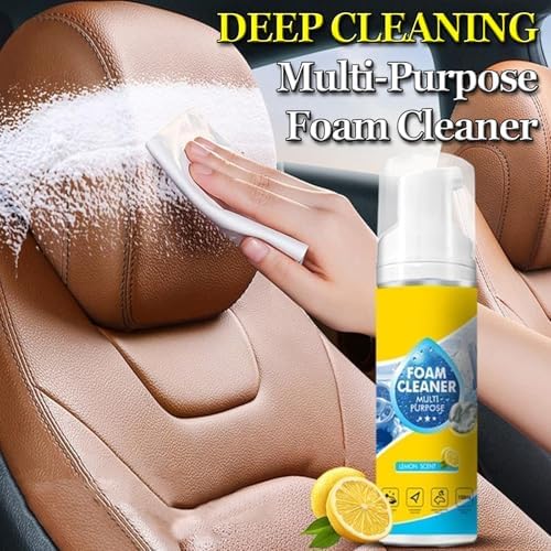 Foam No Rinse Cleaner, Foam Cleaner All Purpose Deep Cleaning Spray - 2