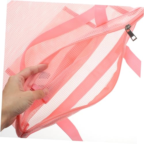 Portable Large Beach Bag with Handle Mesh Design for Separation Tote for Travel and Outdoor Use for Storing Cosmetics and Beach Towels3