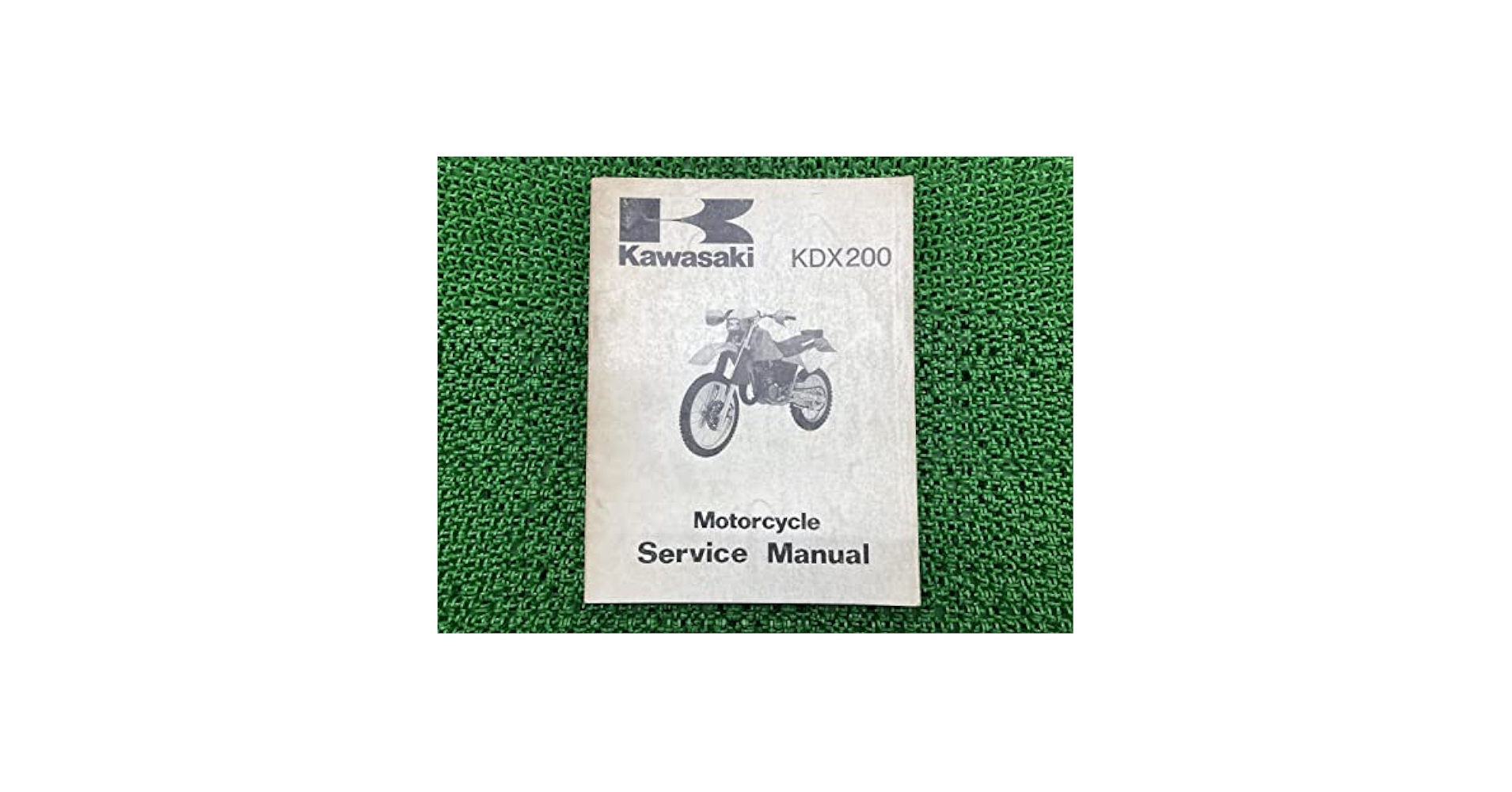 Amazon.co.jp: 中古 カワサキ 正規 バイク 整備書 KDX200