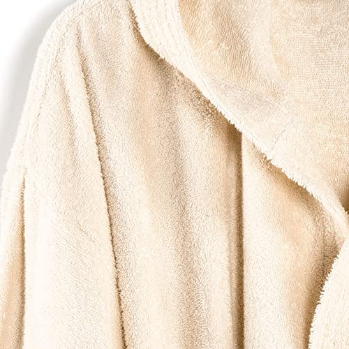 Peignoir à capuche en coton perle M/L Caleffi Arc-en-ciel - 2