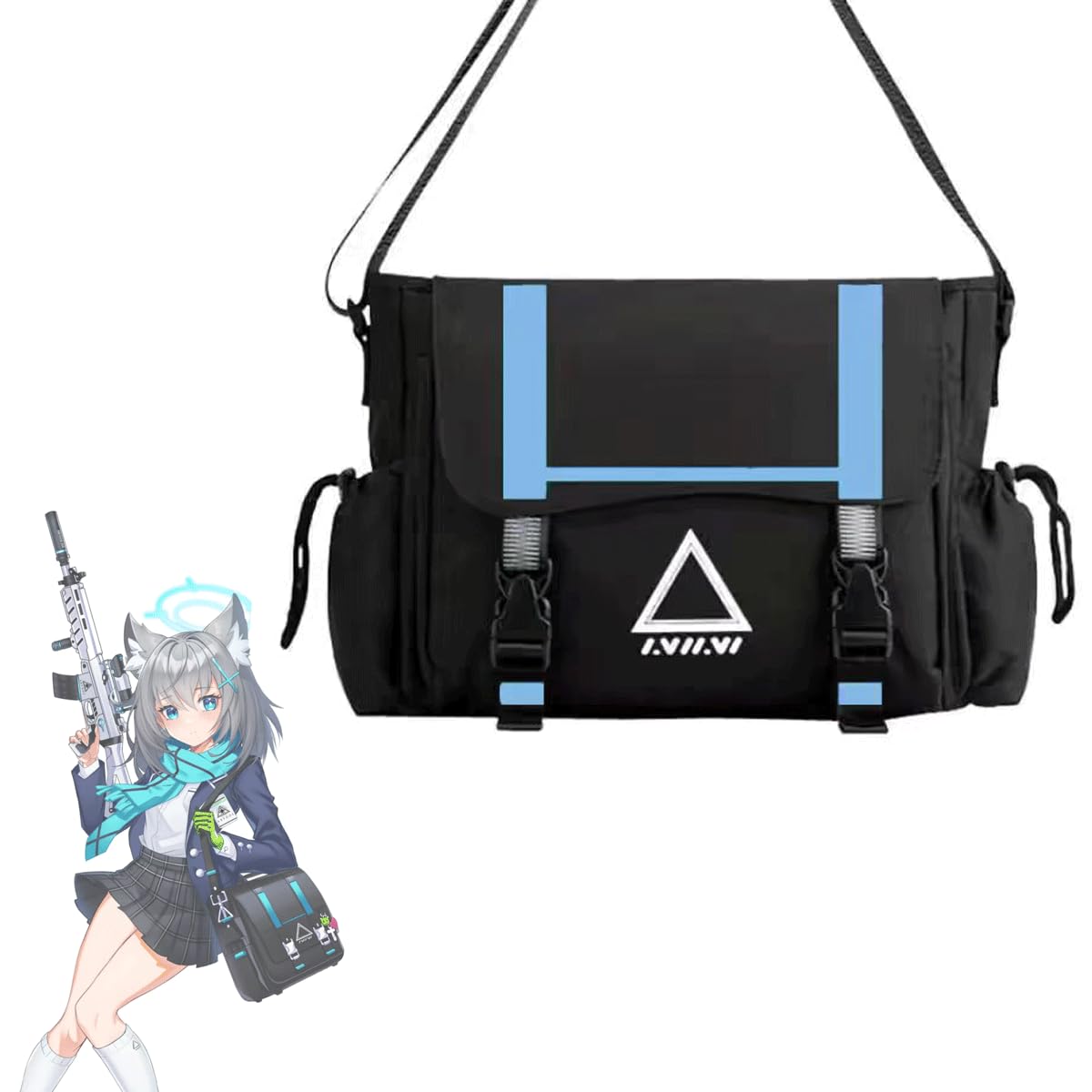 Amazon.co.jp: 砂狼シロコ カバン コスプレ道具 ブルアカ 人気キャラ