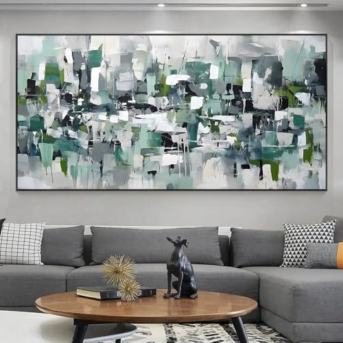 Tableau abstrait pour une décoration intérieure moderne et épurée