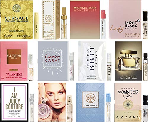 Sampler Lot of Designer Fragrance Samples for Women