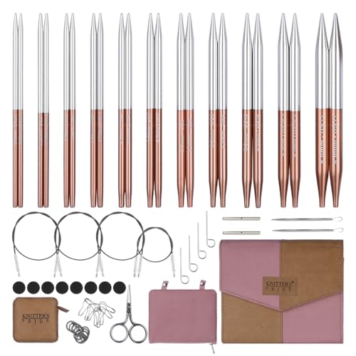 Knitters Pride Rosemist Regal Inter. kni. tip Set 3-8mm-1pc