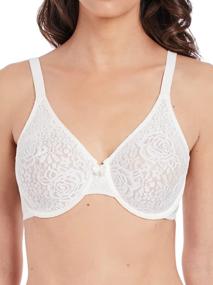 Wacoalwomens Halo Lace Underwire Bra Bra