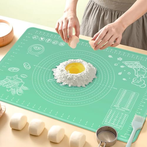 Silicone Pastry Mat 28' x 20' Extra Thick Non...