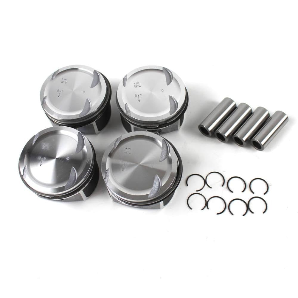 Set pistoni e fasce elastiche motore M271 1.8 Φ82mm 2710302217 2710300024 2710306617 A2710300024 Compatibile con i modelli che utilizzano il motore W203 W204 A209 C200K