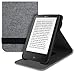 Produktbild kwmobile Hülle kompatibel mit Tolino Vision 1/2 / 3/4 HD - Schlaufe Ständer - e-Reader Schutzhülle - Filz Hellgrau
