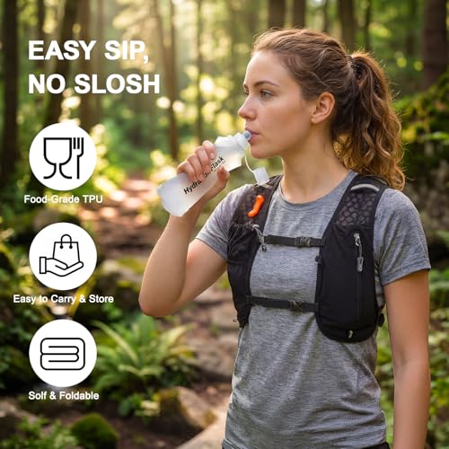 KUYOU Running Vest for Women & Men, Lightweight Hydration Backpack with 2L Water Bladder, Water Backpack for Trail Running, Hiking, Cycling & Marathon — view 5