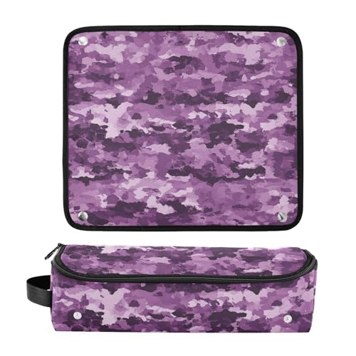 Estuche de viaje 2-en-1 para plancha y rizador de cabello miniatura 3