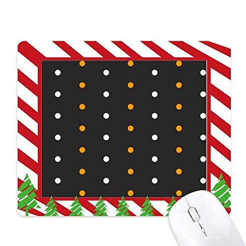 Tapis de souris Halloween La Dot grand confort motif canne de Noël