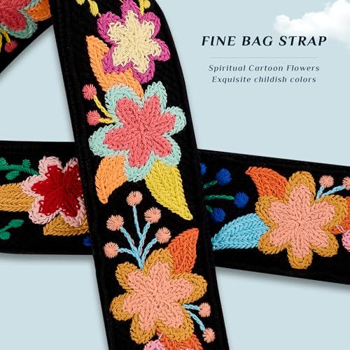 Image of chushui Knit Purse Strap,Replacement Crossbody Wide Adjustable Shoulder Strap for Bag Handbag