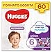 Huggies Ultra Comfort Pannolini Mutandina, Taglia 6 (15-25 Kg), Confezione da 60 Pannolini Mutandina